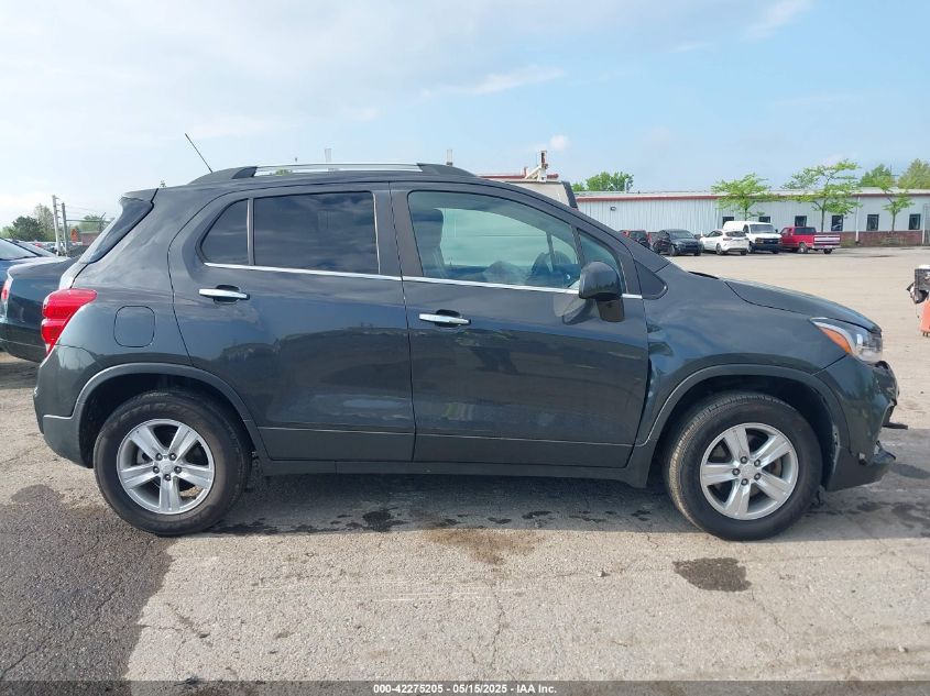 2018 Chevrolet Trax Lt VIN: 3GNCJPSB1JL155587 Lot: 42275205