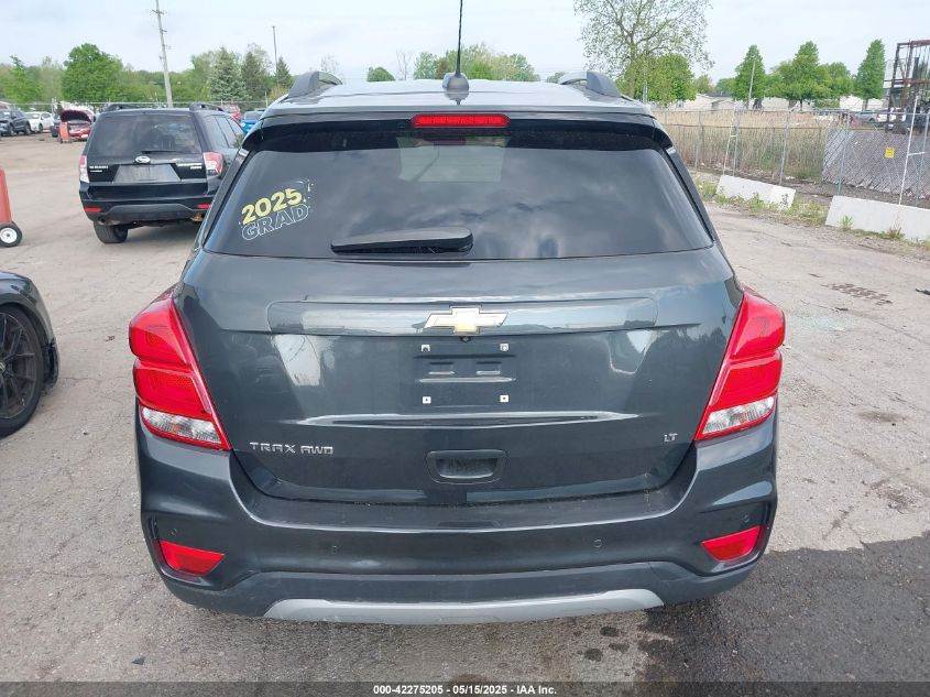2018 Chevrolet Trax Lt VIN: 3GNCJPSB1JL155587 Lot: 42275205