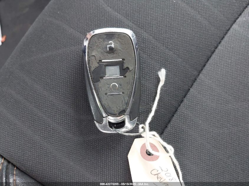 2018 Chevrolet Trax Lt VIN: 3GNCJPSB1JL155587 Lot: 42275205