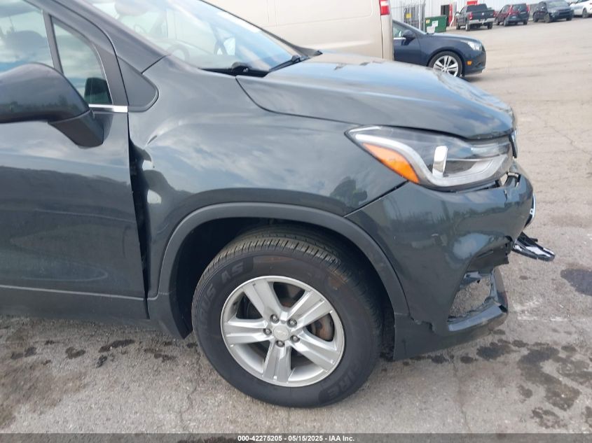 2018 Chevrolet Trax Lt VIN: 3GNCJPSB1JL155587 Lot: 42275205