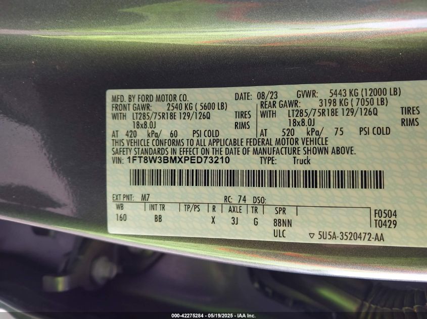 2023 Ford F-350 - 1FT8W3BMXPED73210