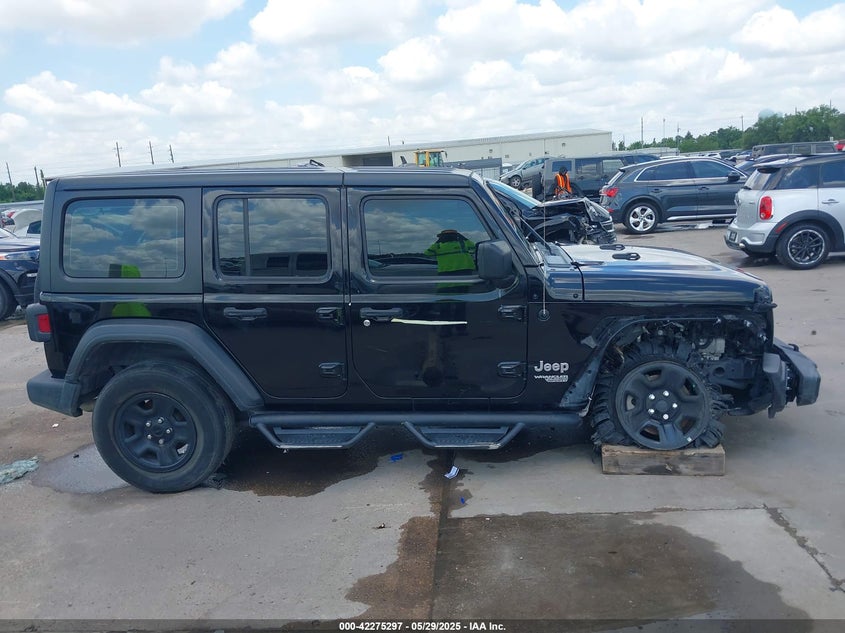 2019 JEEP WRANGLER UNLIMITED SPORT 4X4 - 1C4HJXDG9KW653488