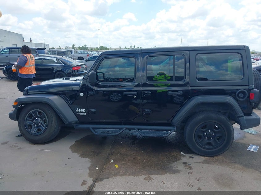 2019 JEEP WRANGLER UNLIMITED SPORT 4X4 - 1C4HJXDG9KW653488