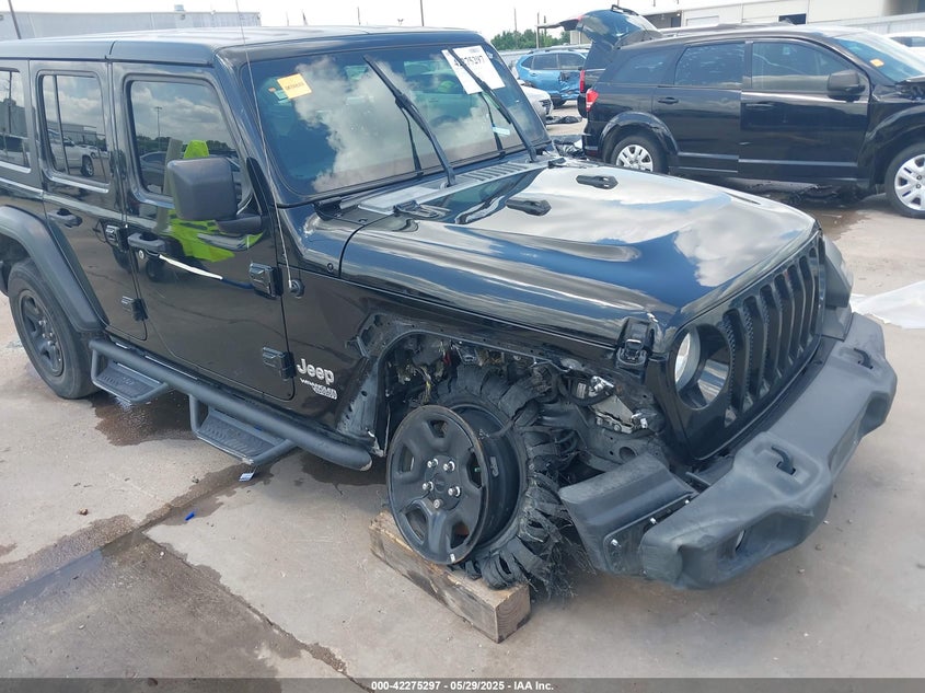 2019 JEEP WRANGLER UNLIMITED SPORT 4X4 - 1C4HJXDG9KW653488