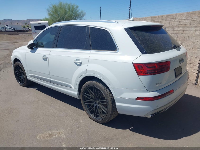 Vin: wa1ahaf70hd045669, lot: 42767603, audi q7 2.0t premium 20173