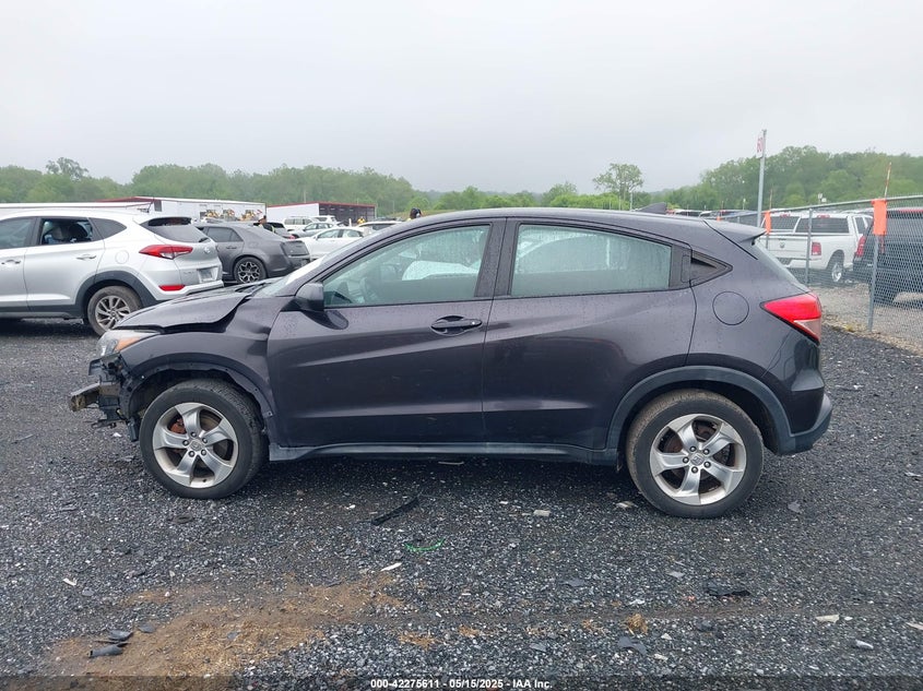 2016 HONDA HR-V VIN: 3CZRU6H31GM721751