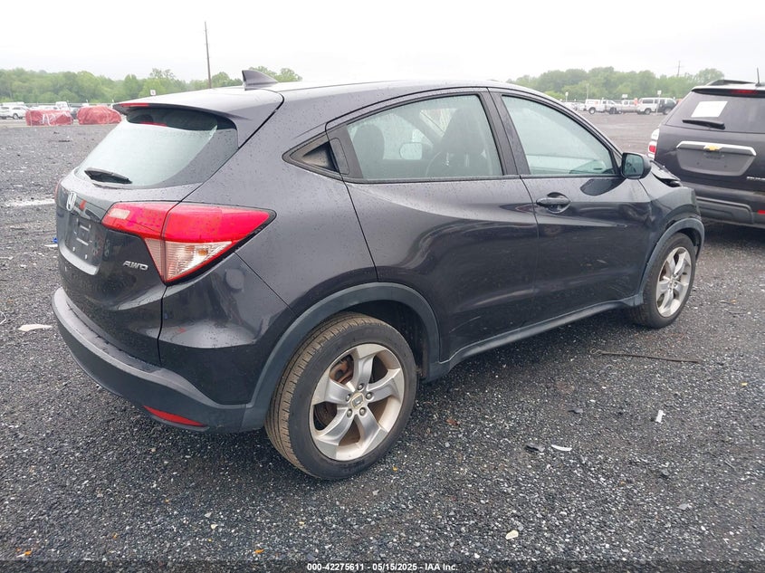 2016 HONDA HR-V VIN: 3CZRU6H31GM721751