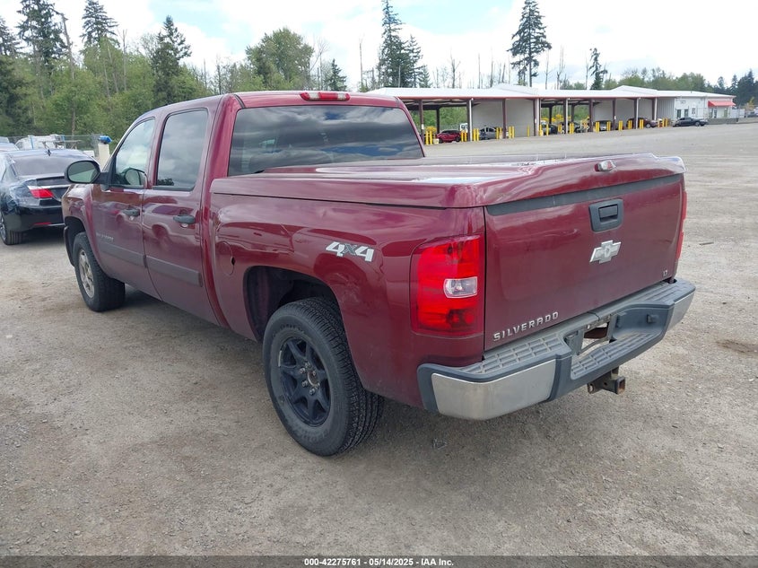 2008 CHEVROLET SILVERADO 1500 VIN: 3GCEK13J58G309304