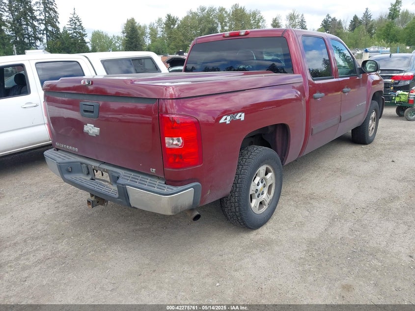 2008 CHEVROLET SILVERADO 1500 VIN: 3GCEK13J58G309304