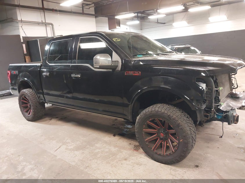2016 FORD F-150 LARIAT - 1FTEW1EG1GFA66161