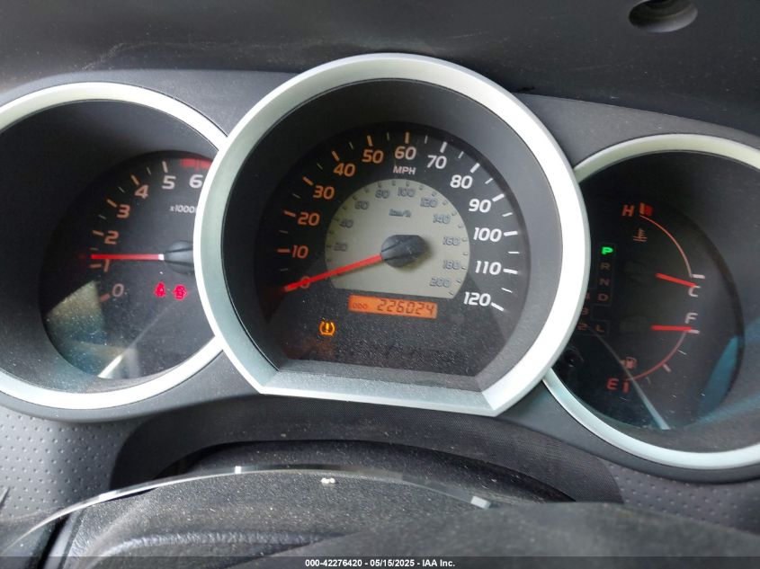 2010 Toyota Tacoma Double Cab Prerunner VIN: 5TEJU4GN3A2721657 Lot: 42276420