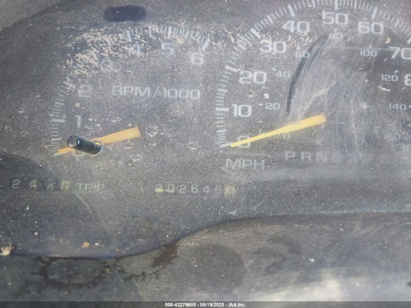 1999 Chevrolet Suburban 2500 VIN: 1GNGK26J0XJ455009 Lot: 42276605