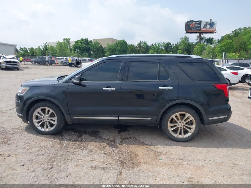 VIN 1FM5K7FH0KGA72022 2019 FORD EXPLORER LIMITED