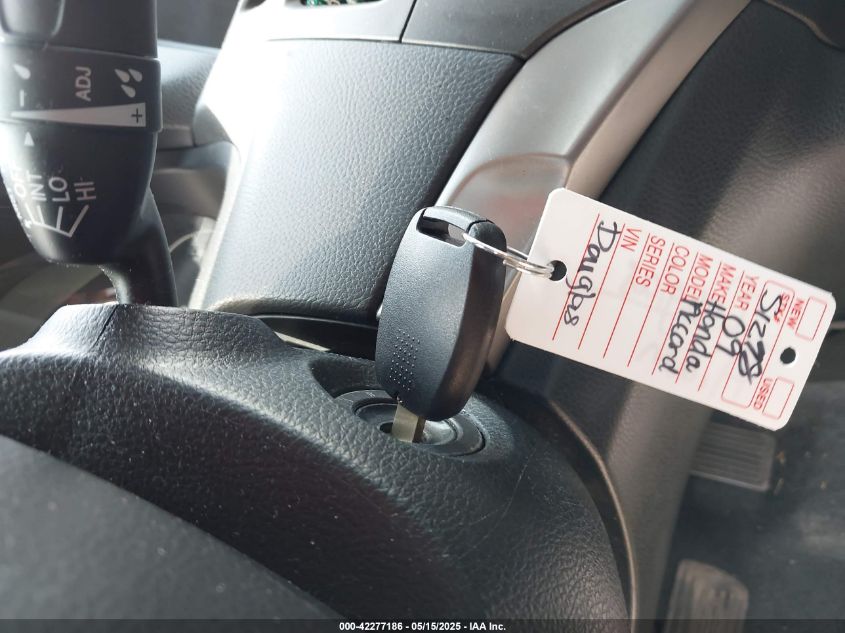 2009 Honda Accord 3.5 Ex-L VIN: 5KBCP36899B501010 Lot: 42277186