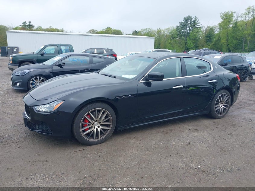 2014 MASERATI GHIBLI VIN: ZAM57RTA7E1123205