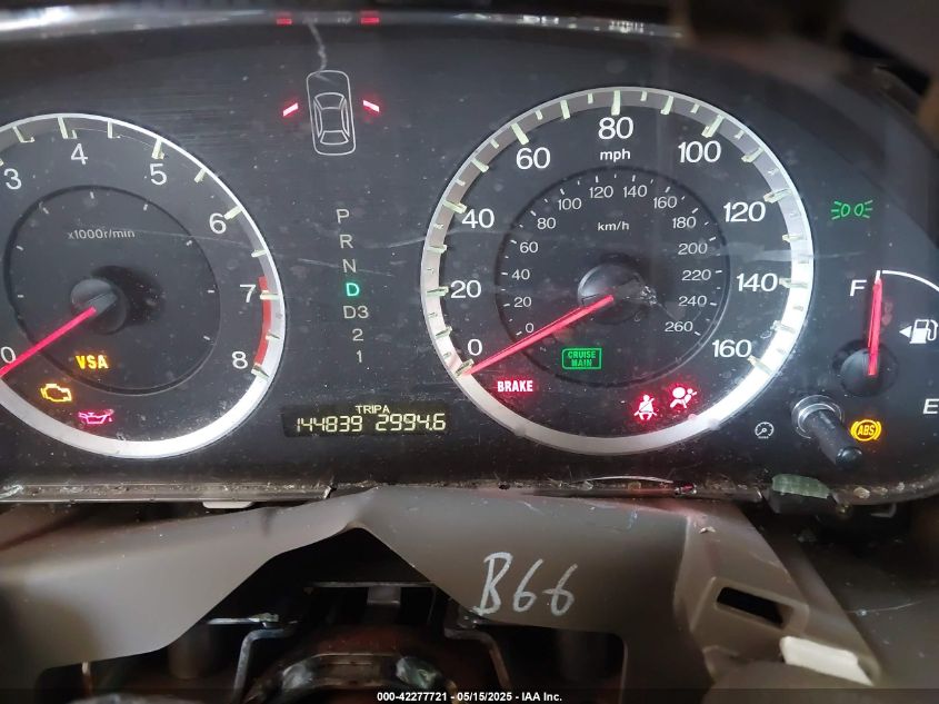 2008 Honda Accord 2.4 Lx-P VIN: JHMCP26488C024702 Lot: 42277721