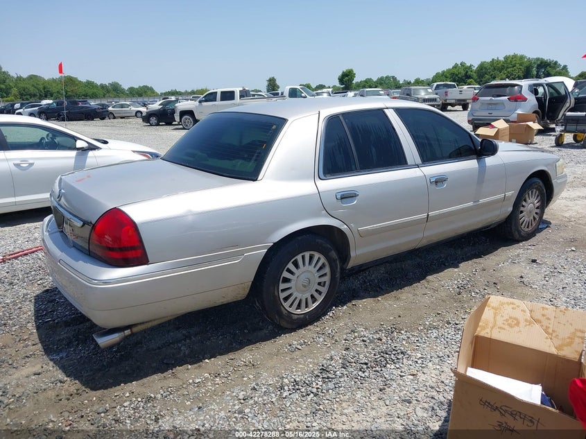 2008 MERCURY GRAND MARQUIS VIN: 2MEFM74V68X613992