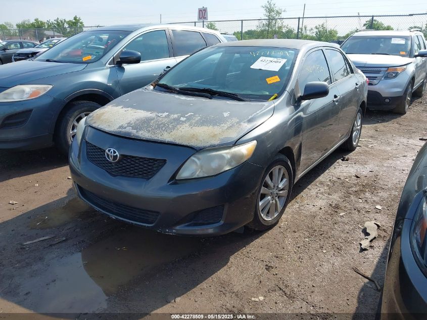 Vin: 1nxbu4ee3az273495, lot: 42770638, toyota corolla le 20102