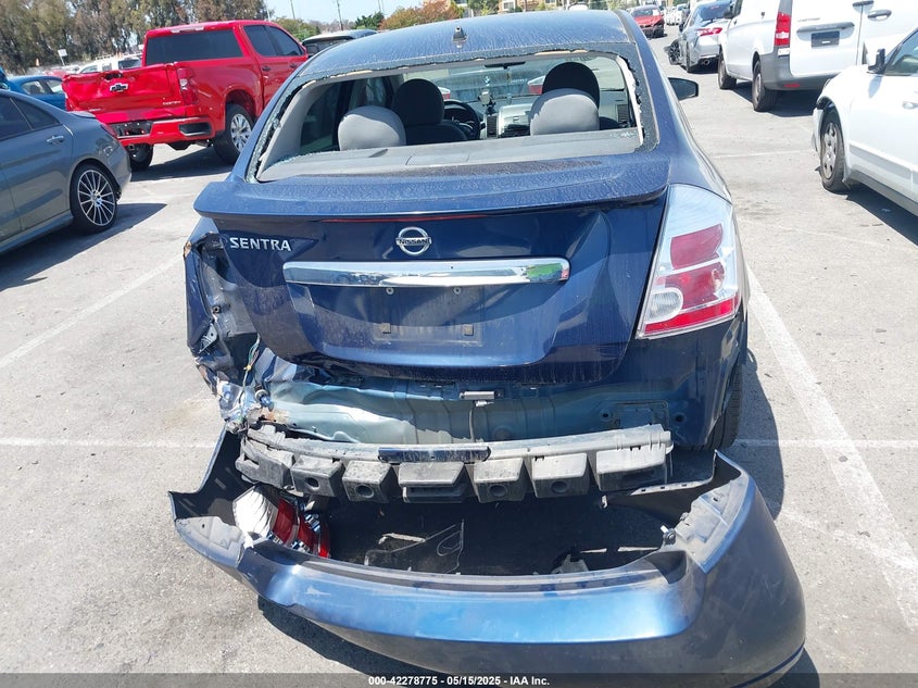 2011 NISSAN SENTRA VIN: 3N1AB6AP9BL612493