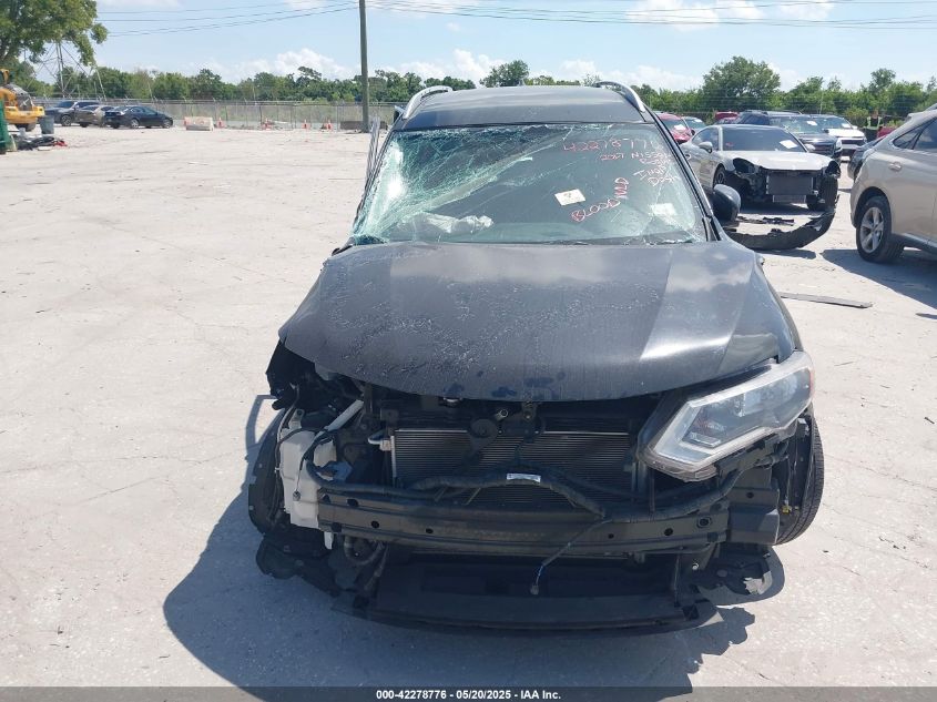 2017 Nissan Rogue Sv VIN: KNMAT2MT3HP565521 Lot: 42278776