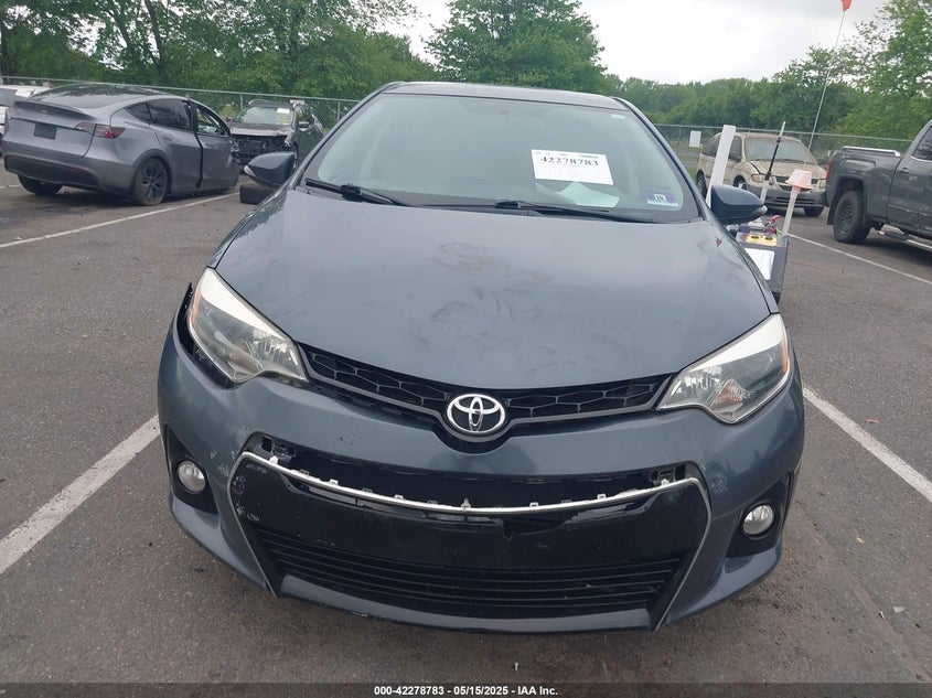 2015 TOYOTA COROLLA S PLUS - 2T1BURHE7FC476245