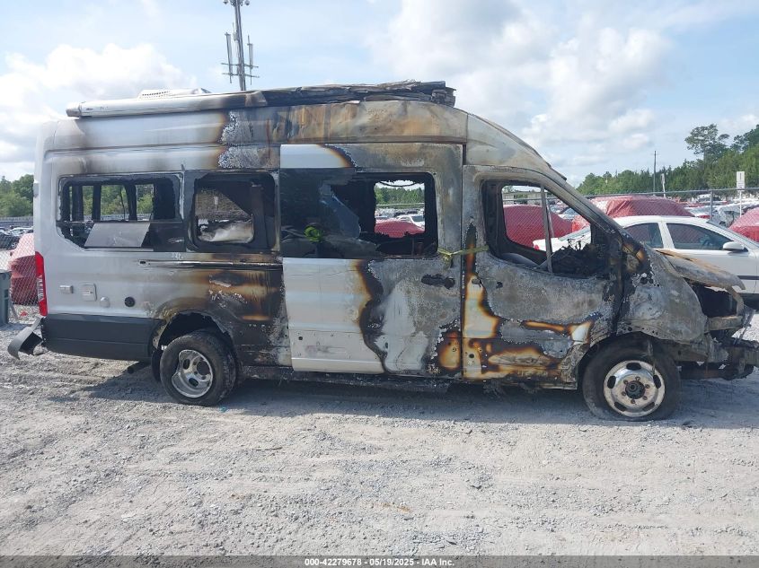 2022 Ford Transit-350 Cargo VIN: 1FTRU8XG8NKA37967 Lot: 42279678