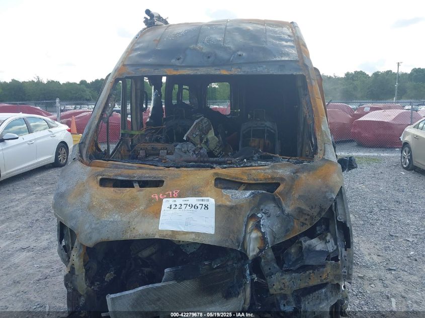 2022 Ford Transit-350 Cargo VIN: 1FTRU8XG8NKA37967 Lot: 42279678