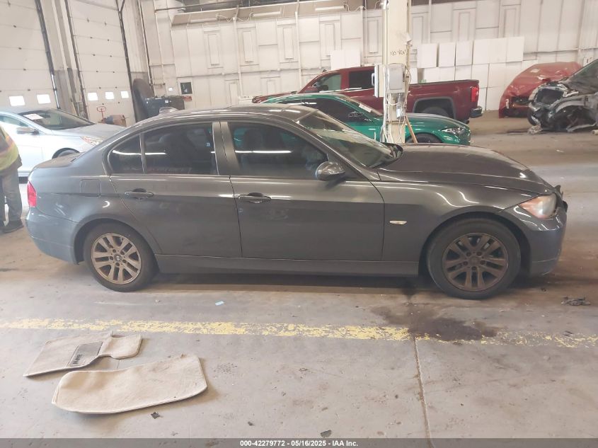 2007 BMW 328I VIN: WBAVA37577NL13062 Lot: 42279772