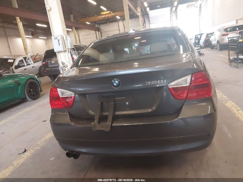 2007 BMW 328I VIN: WBAVA37577NL13062 Lot: 42279772