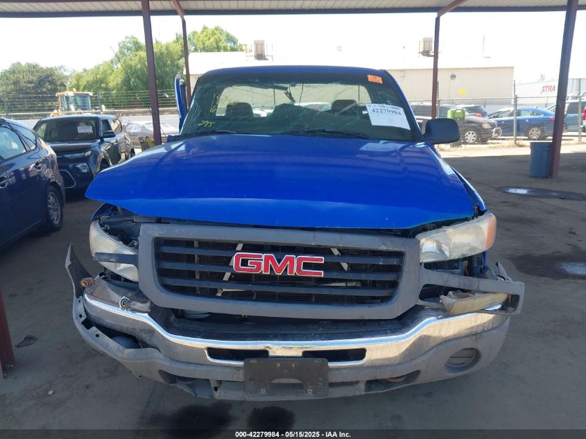 2007 GMC Sierra 1500 Classic Sl/Sle1/Work/Work Truck VIN: 1GTEC14Z07Z134294 Lot: 42279984