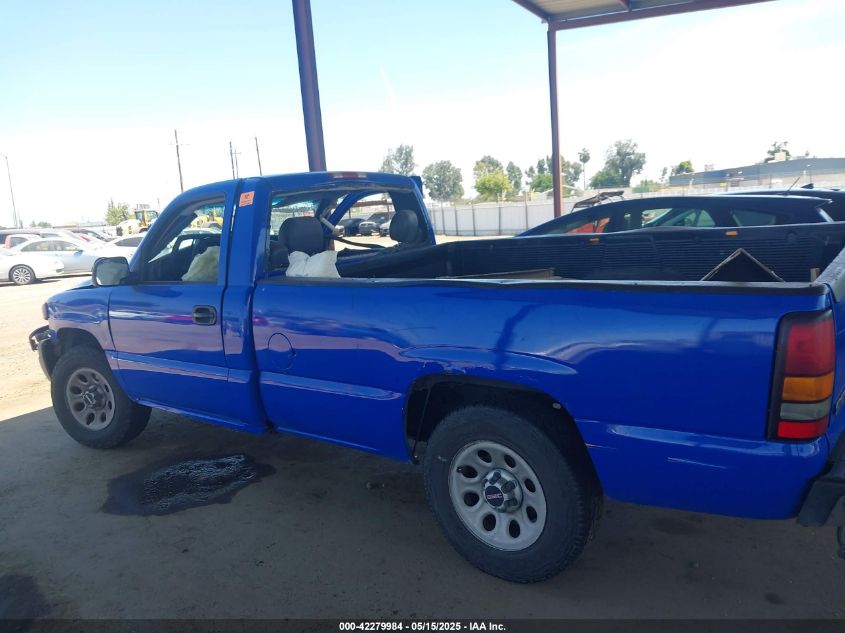 2007 GMC Sierra 1500 Classic Sl/Sle1/Work/Work Truck VIN: 1GTEC14Z07Z134294 Lot: 42279984