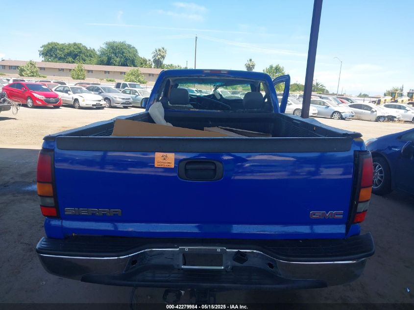 2007 GMC Sierra 1500 Classic Sl/Sle1/Work/Work Truck VIN: 1GTEC14Z07Z134294 Lot: 42279984