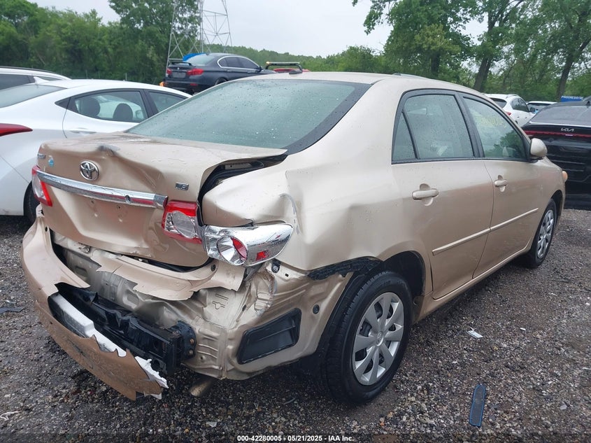 2011 TOYOTA COROLLA VIN: JTDBU4EE6B9153540