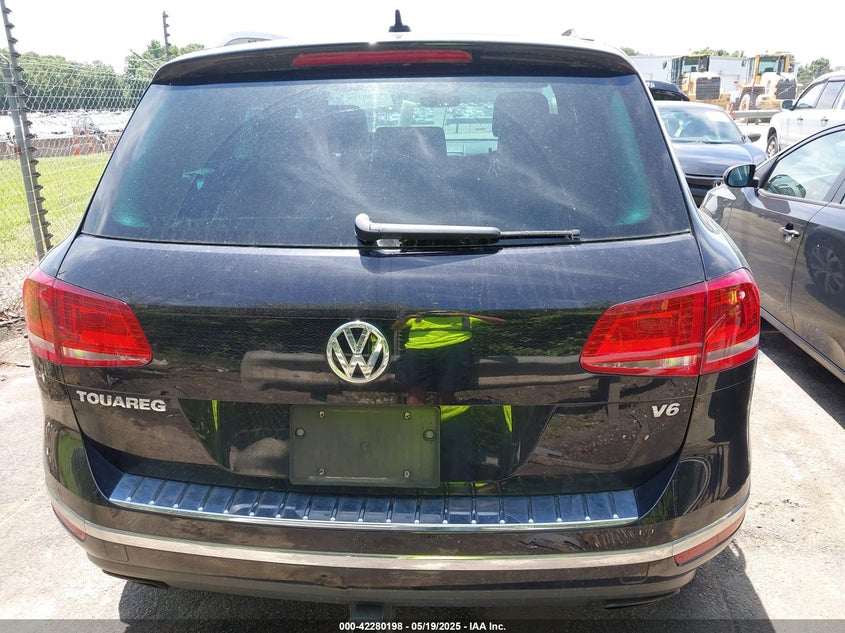 2017 VOLKSWAGEN TOUAREG V6 WOLFSBURG EDITION - WVGRF7BP9HD001737