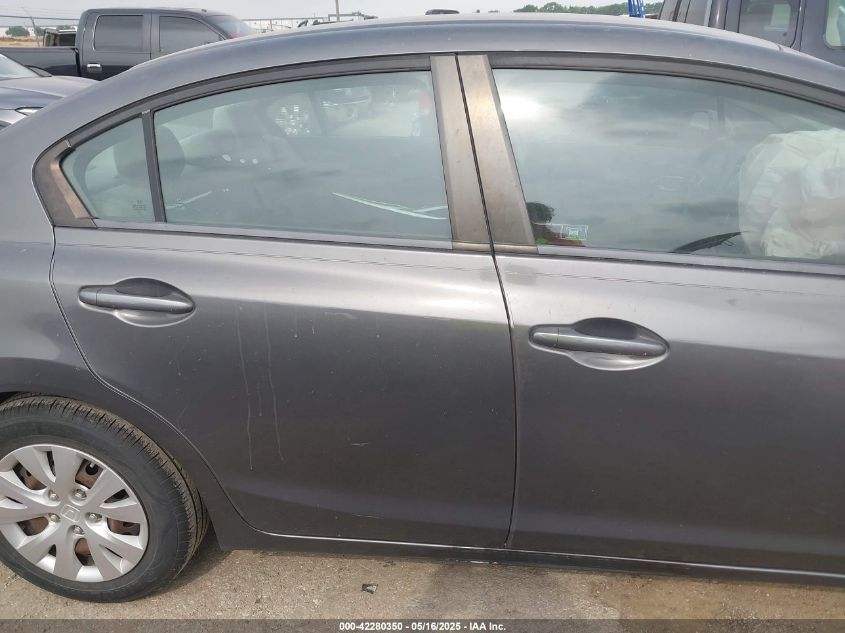 2012 Honda Civic Lx VIN: 2HGFB2F51CH58138 Lot: 42280350