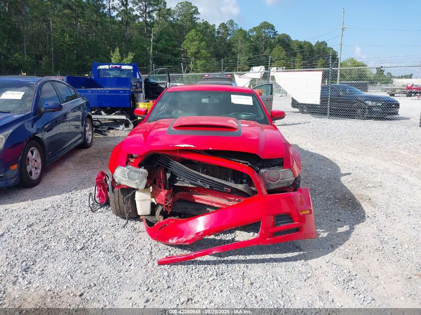 2013 Ford Mustang V6 Premium VIN: 1ZVBP8AM7D5246621 Lot: 42280945