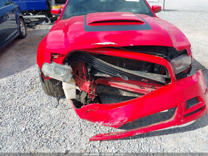 2013 Ford Mustang V6 Premium VIN: 1ZVBP8AM7D5246621 Lot: 42280945