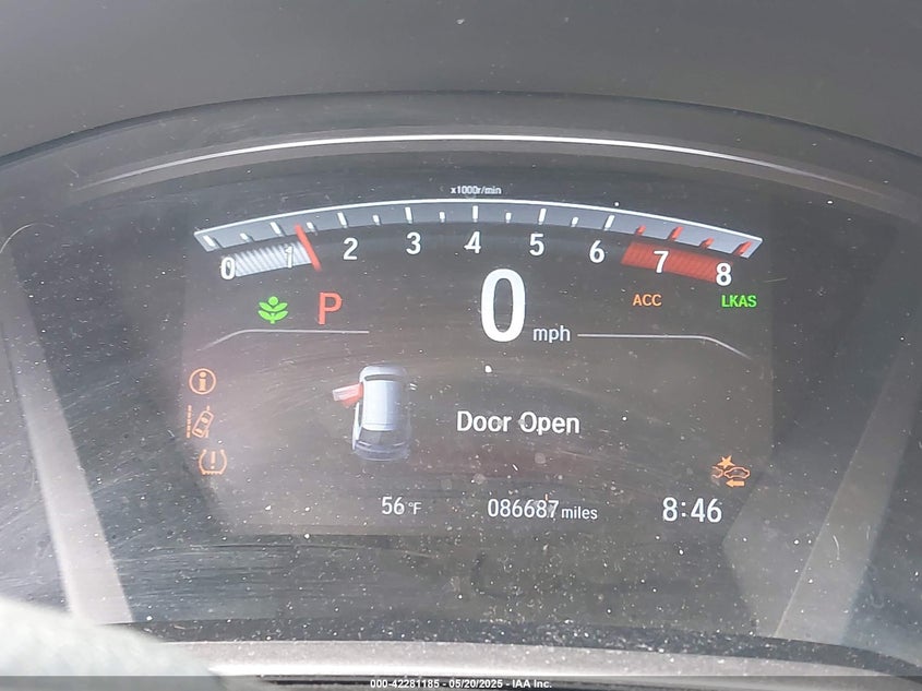 VIN 7FARW2H5XJE069528 2018 HONDA CR-V EX