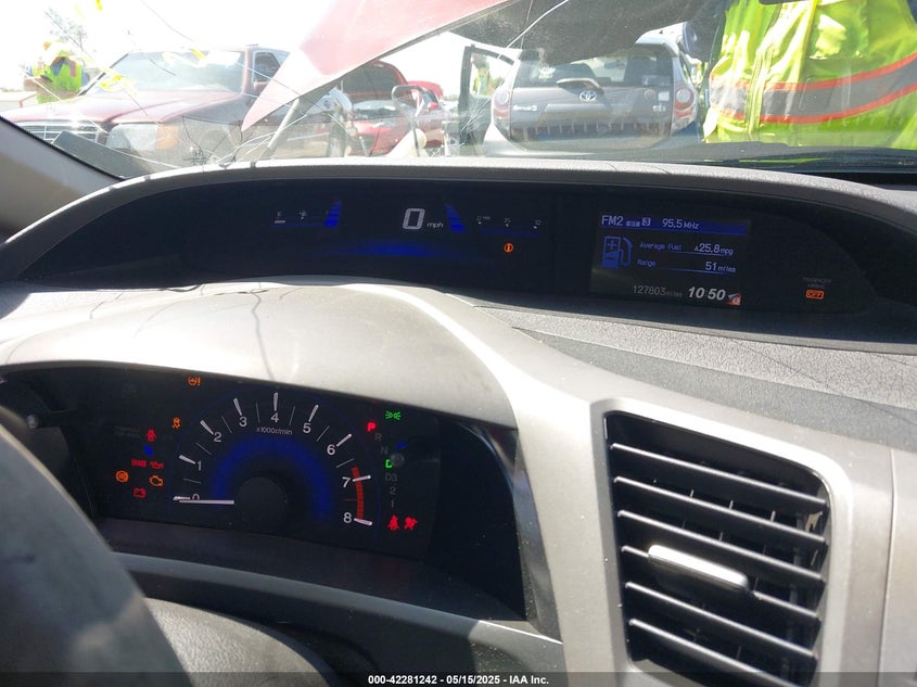 2012 HONDA CIVIC VIN: 2HGFB2F51CH565300