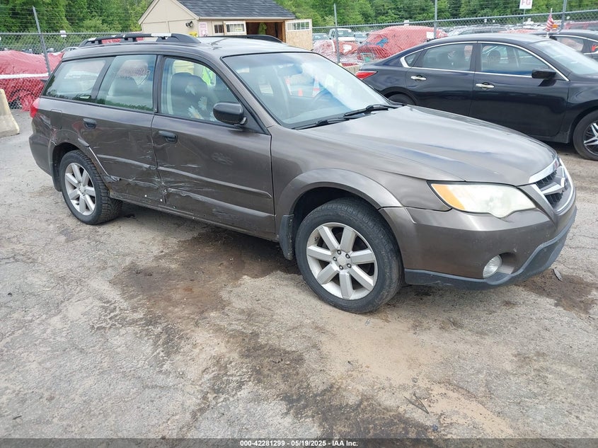 2008 SUBARU OUTBACK VIN: 4S4BP61C587350433