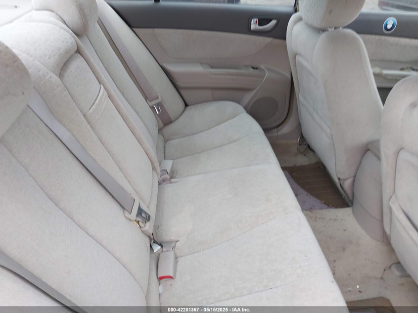 2007 HYUNDAI SONATA VIN: 5NPEU46F47H180108