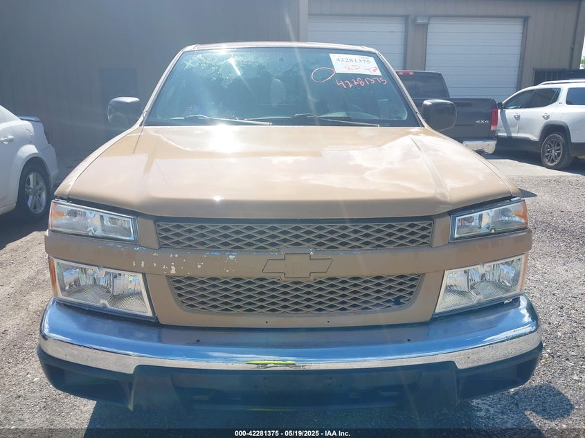 2006 CHEVROLET COLORADO VIN: 1GCDT196768155130