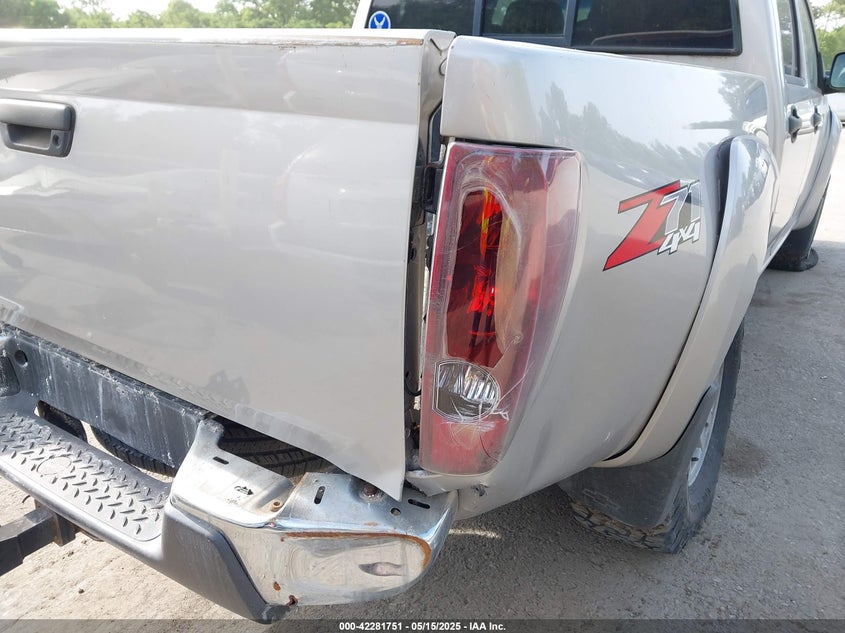 2006 CHEVROLET COLORADO VIN: 1GCDT136768297518