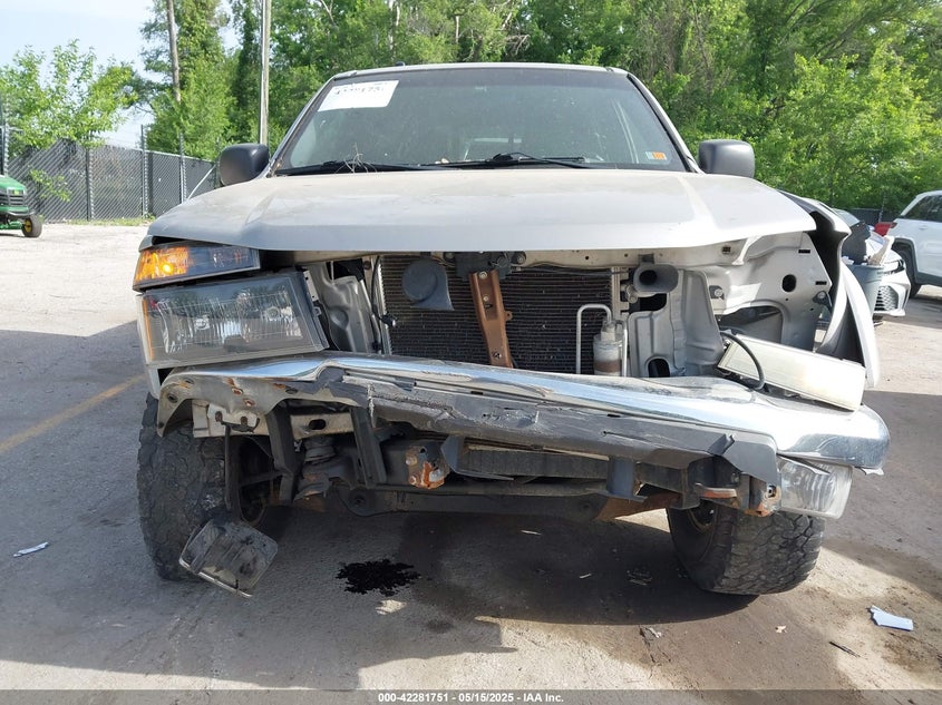 2006 CHEVROLET COLORADO VIN: 1GCDT136768297518