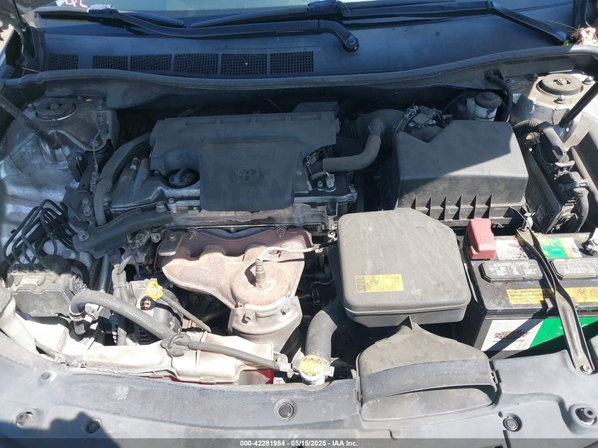2012 TOYOTA CAMRY VIN: 4T1BF1FK5CU035292