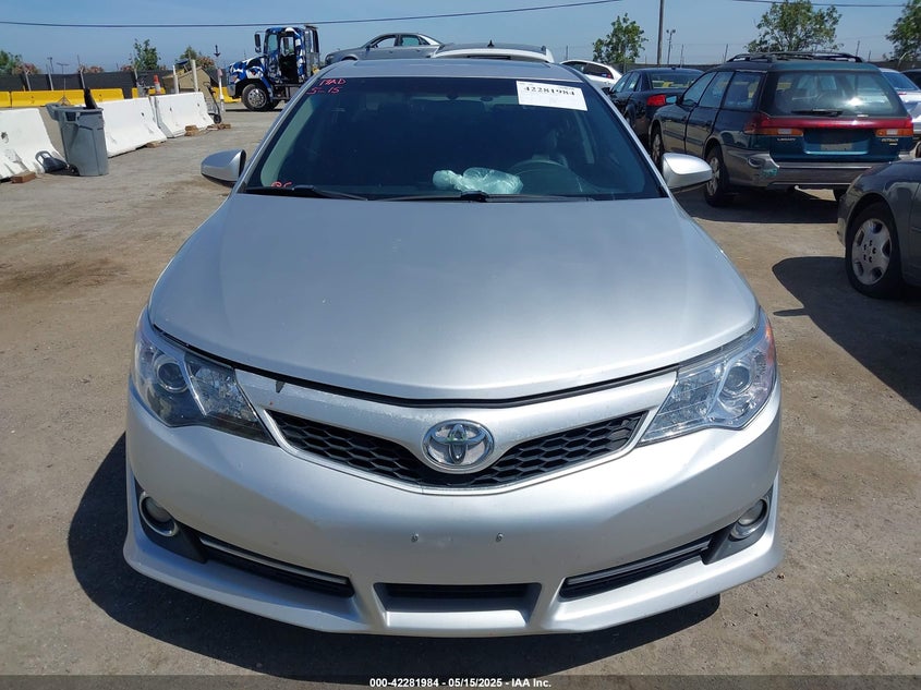 2012 TOYOTA CAMRY VIN: 4T1BF1FK5CU035292