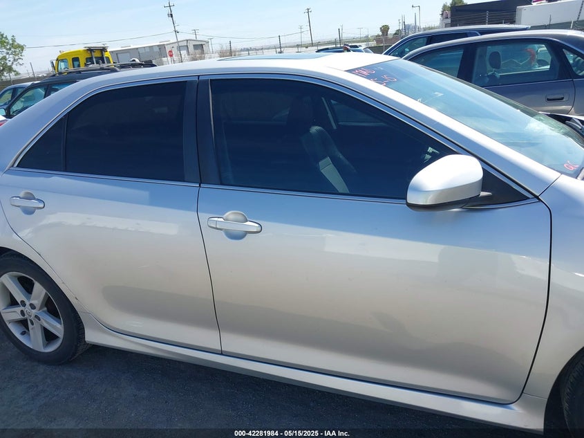 2012 TOYOTA CAMRY VIN: 4T1BF1FK5CU035292