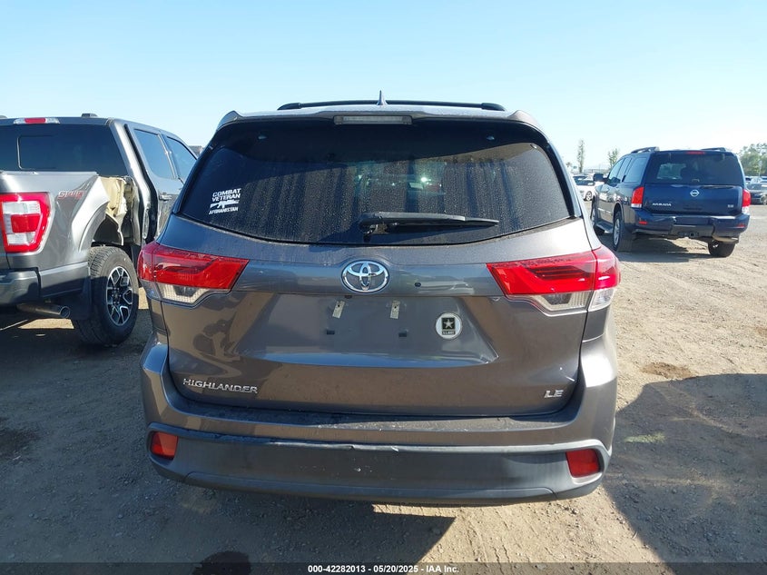 2019 TOYOTA HIGHLANDER LE PLUS - 5TDZZRFH3KS296579