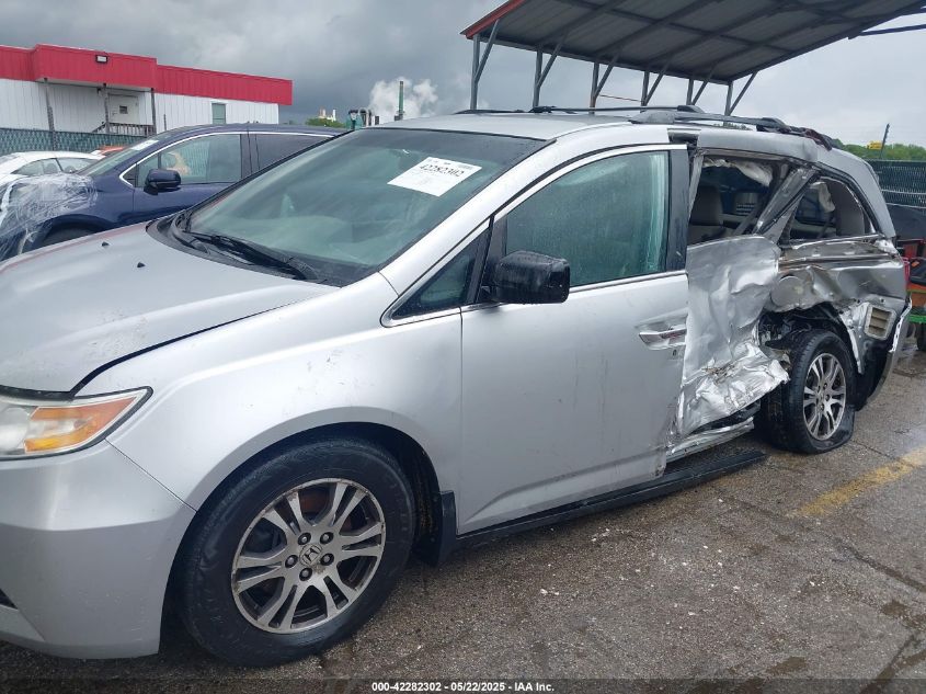 2011 Honda Odyssey Ex VIN: 5FNRL5H46BB039389 Lot: 42282302