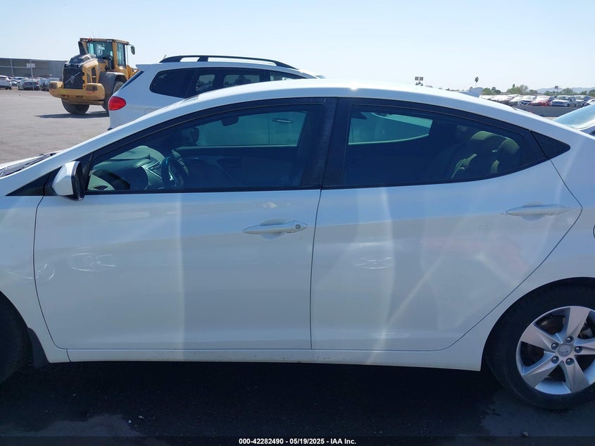 2013 HYUNDAI ELANTRA VIN: 5NPDH4AE5DH162064
